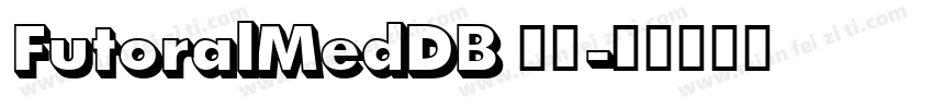 FutoralMedDB 常规字体转换